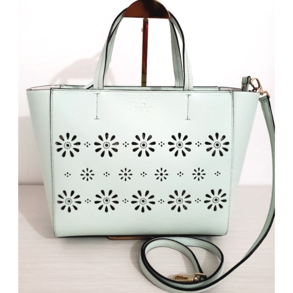 Kate Spade New York Elisabeth Faye Drive Leather Shoulder Bag Tote or Cr…